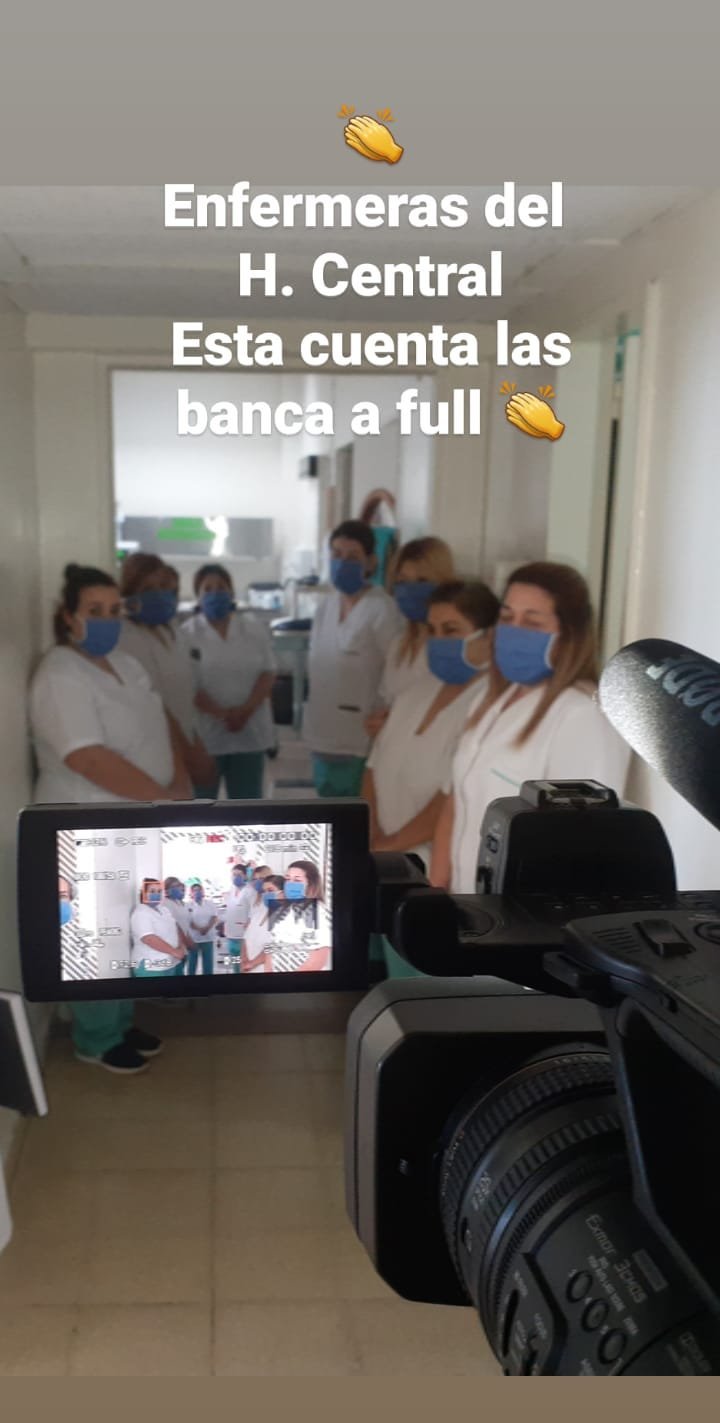 Enfermeras del Hospital Central