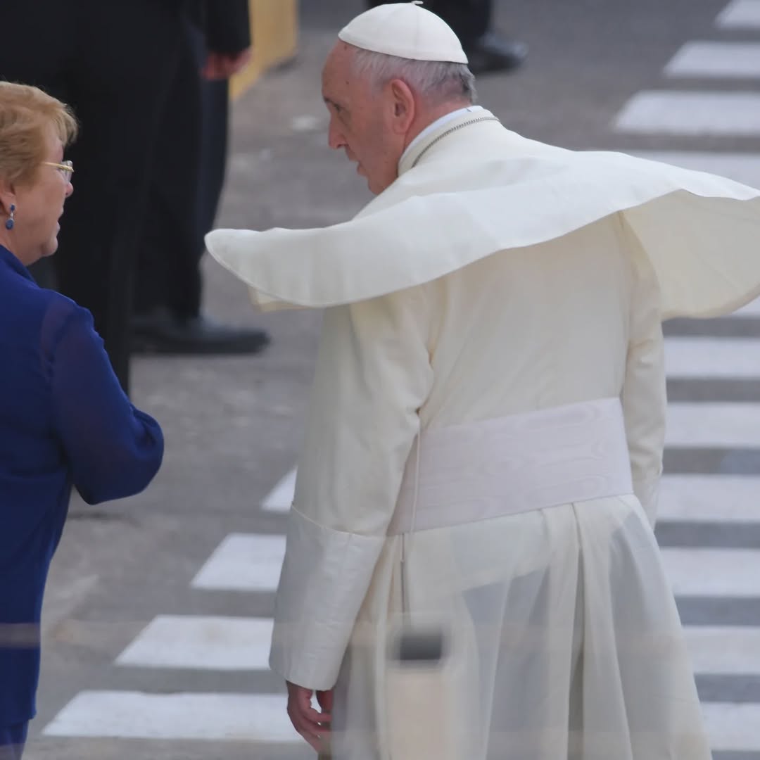 Con la presidenta Bachelet