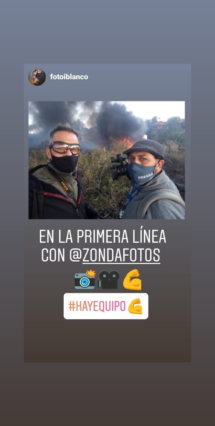 En la primera línea