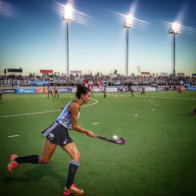 Luciana Aymar, capitana de Las Leonas