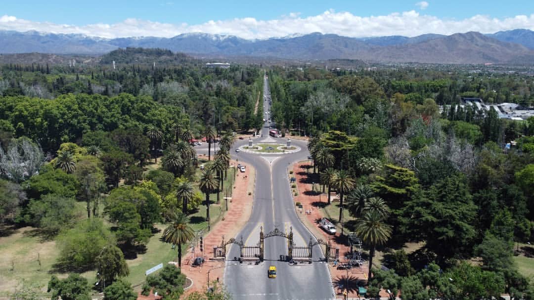 Los Portones del Parque desde el aire